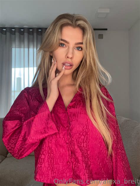 Alexa Breit is a popular German model, influencer and social media star born on 5 March 1999 in Kaiserslautern, a city in southwest Germany. She is known for her work with international agencies and for posting her stunning modeling photographs and videos on her social media sites, particularly Instagram.